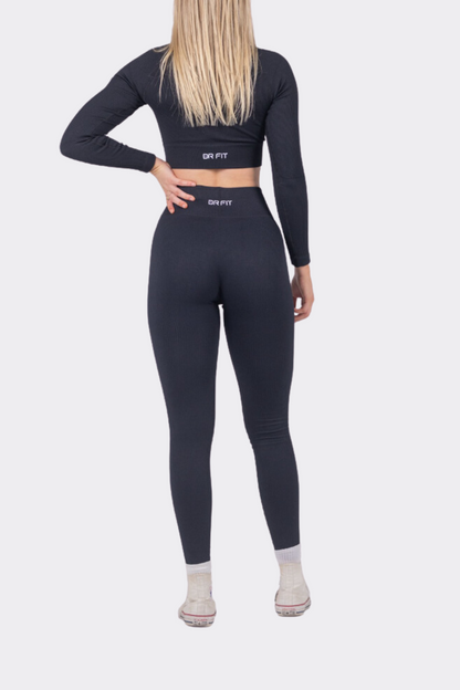 Evoque Black Leggings