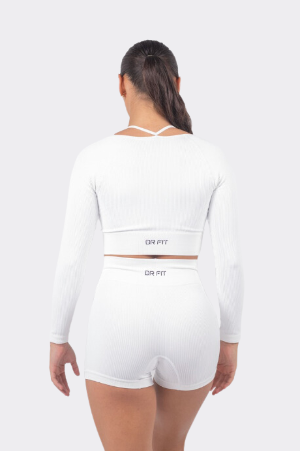 Evoque White Long Sleeved Top