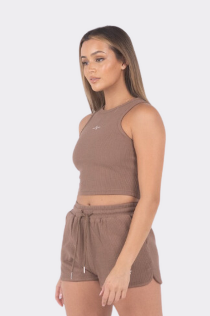Evolve Brown Top